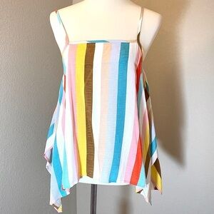 NWOT Multicolored Striped Summer Top